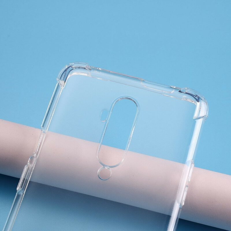 Skal För OnePlus 7T Pro Transparenta Förstärkta Hörn