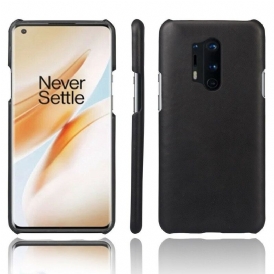 Skal För OnePlus 8 Pro Ksq Lädereffekt