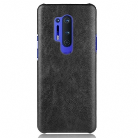 Skal För OnePlus 8 Pro Performance Litchi Lädereffekt