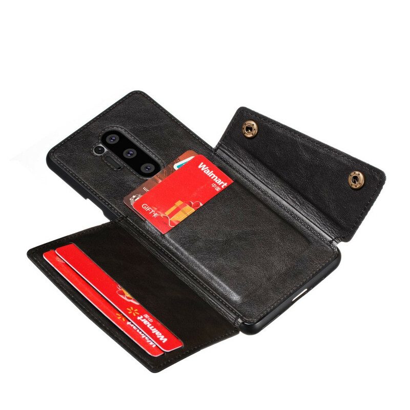Skal För OnePlus 8 Pro Plånboksfodral Snap-plånbok