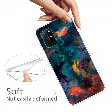 Skal För OnePlus 8T Färgrika Moln