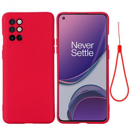 Skal För OnePlus 8T Flytande Silikon Med Snodd