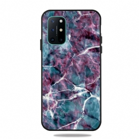 Skal För OnePlus 8T Lila Marmor