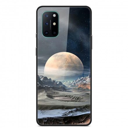 Skal För OnePlus 8T Rymdmånen Härdat Glas