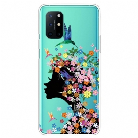 Skal För OnePlus 8T Snyggt Blomhuvud