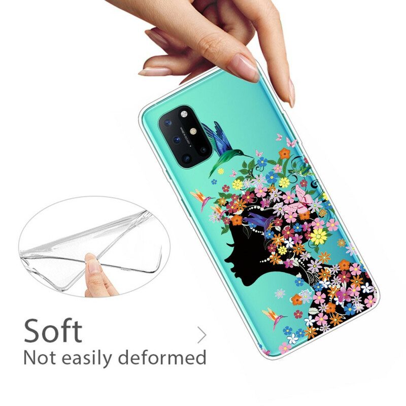 Skal För OnePlus 8T Snyggt Blomhuvud