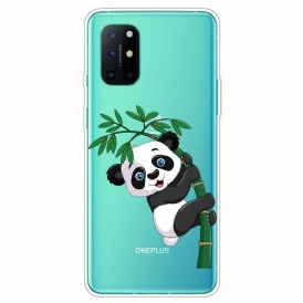 Skal För OnePlus 8T Sömlös Panda På Bambu