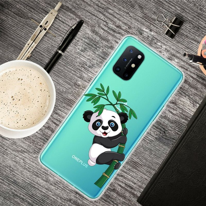 Skal För OnePlus 8T Sömlös Panda På Bambu