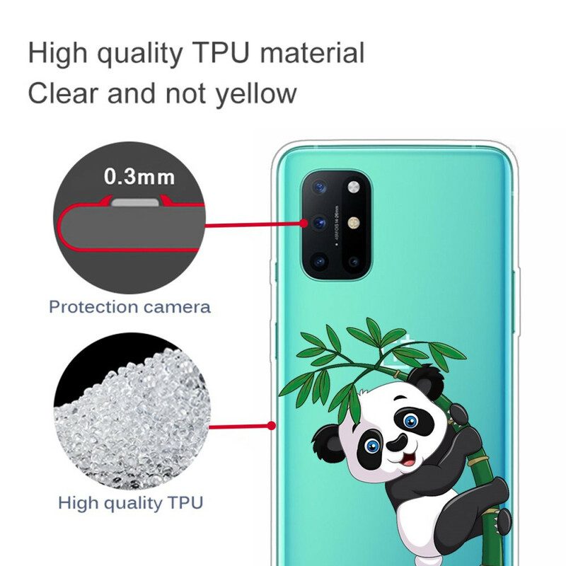 Skal För OnePlus 8T Sömlös Panda På Bambu