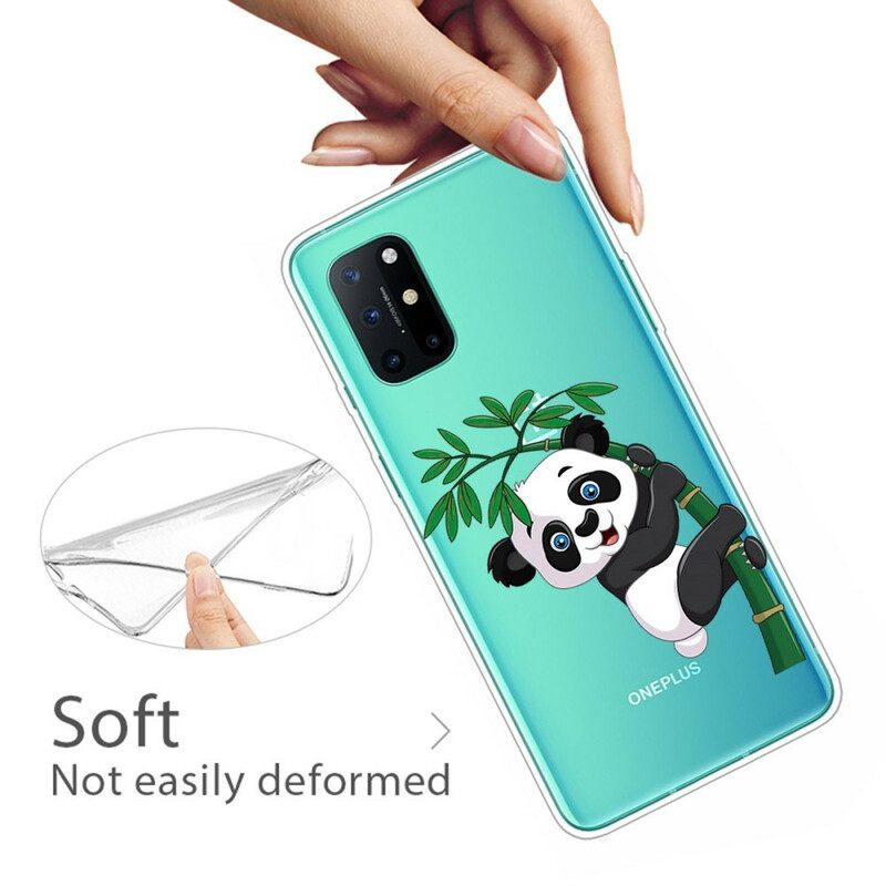 Skal För OnePlus 8T Sömlös Panda På Bambu