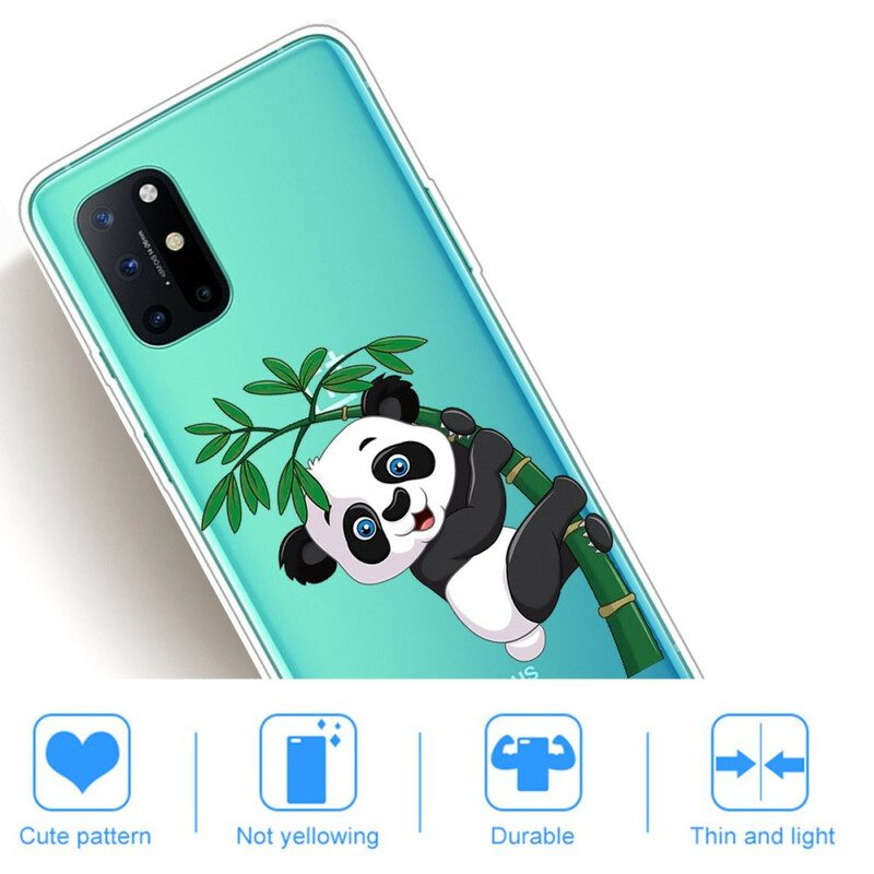 Skal För OnePlus 8T Sömlös Panda På Bambu