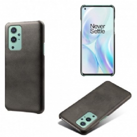 Skal För OnePlus 9 Ksq Lädereffekt