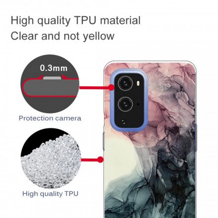 Skal För OnePlus 9 Pro Färgad Marmor