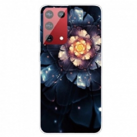 Skal För OnePlus 9 Pro Flexibla Blommor