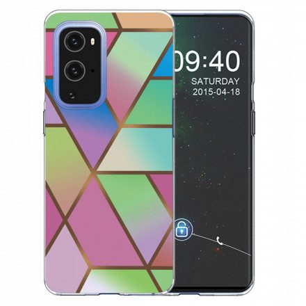 Skal För OnePlus 9 Pro Geometrisk Marmor