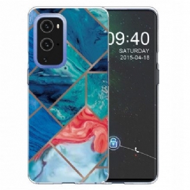 Skal För OnePlus 9 Pro Marmordesign