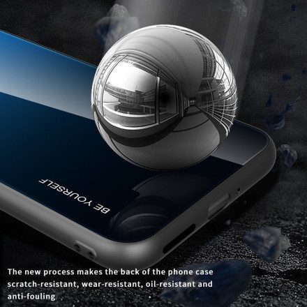 Skal För OnePlus 9 Pro Var Dig Själv Härdat Glas
