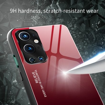 Skal För OnePlus 9 Pro Var Dig Själv Härdat Glas