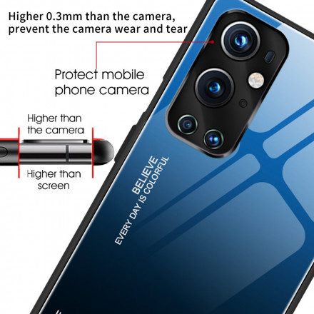 Skal För OnePlus 9 Pro Var Dig Själv Härdat Glas