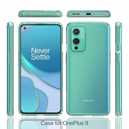 Skal För OnePlus 9 Transparent Hybriddesign