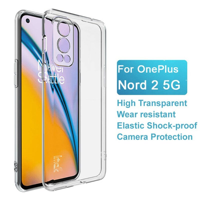 Skal För OnePlus Nord 2 5G Imak Transparent