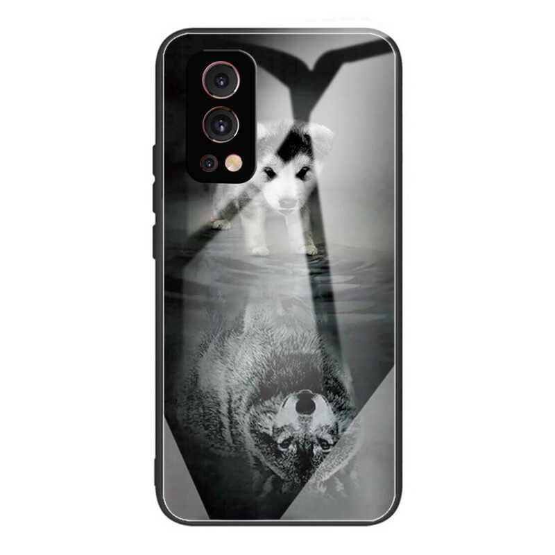 Skal För OnePlus Nord 2 5G Puppy Dream Härdat Glas