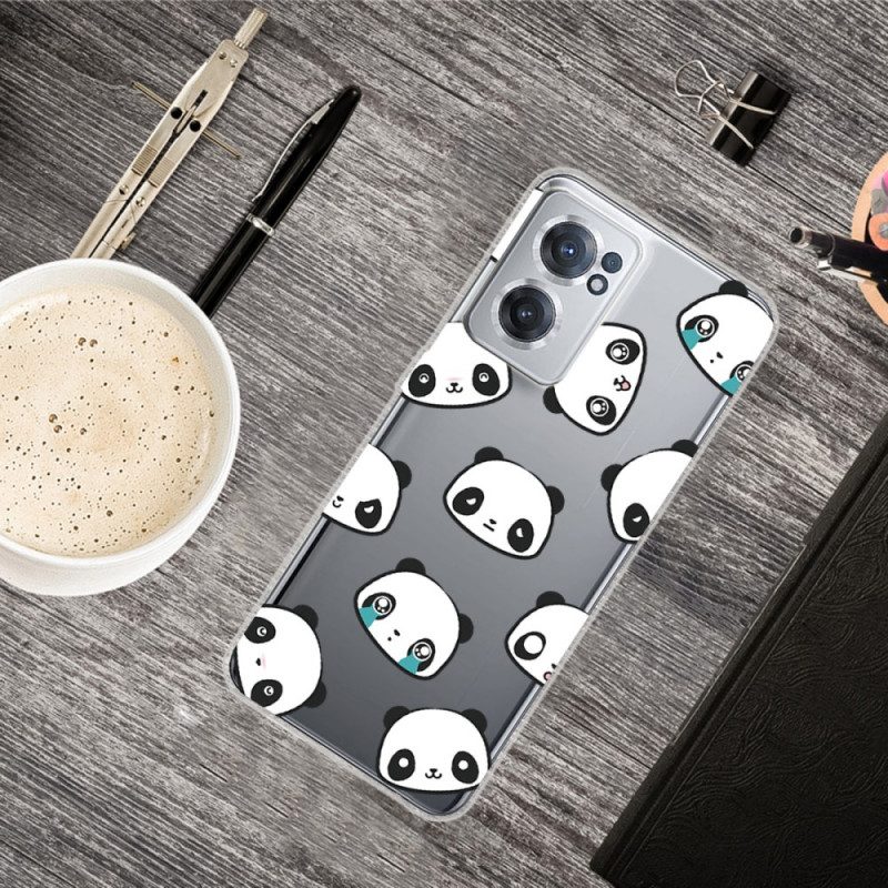 Skal För OnePlus Nord CE 2 5G Panda Bröst