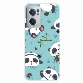 Skal För OnePlus Nord CE 2 5G Panda Tupplur