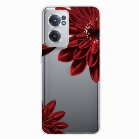 Skal För OnePlus Nord CE 2 5G Scarlet Blomma