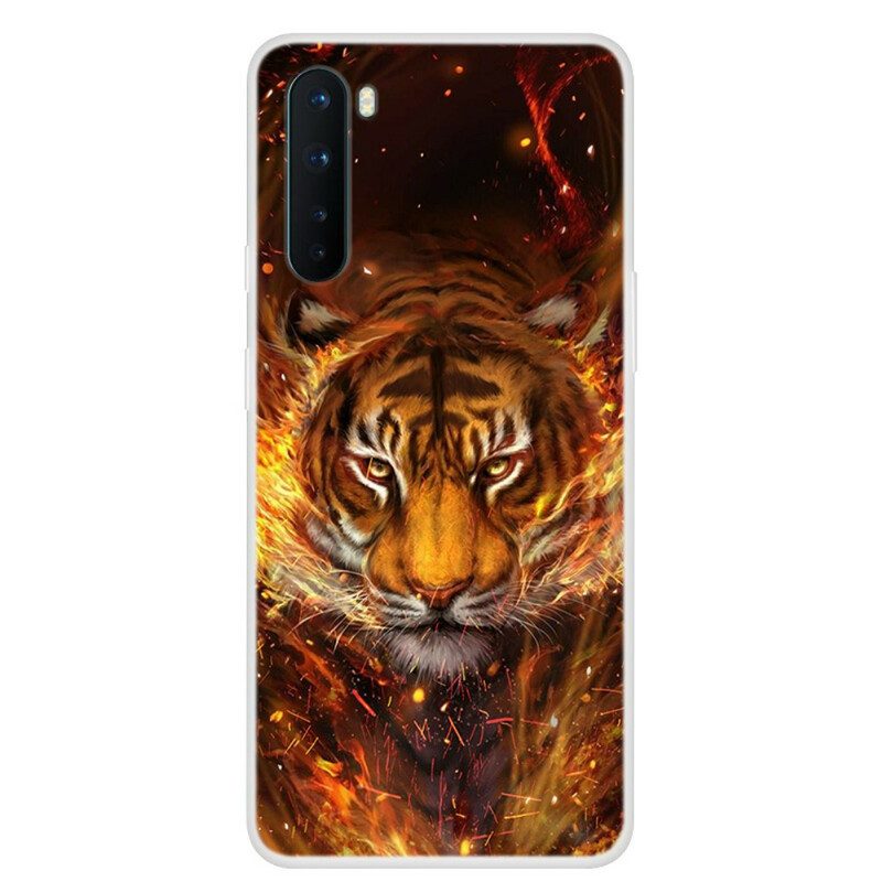 Skal För OnePlus Nord Fire Tiger