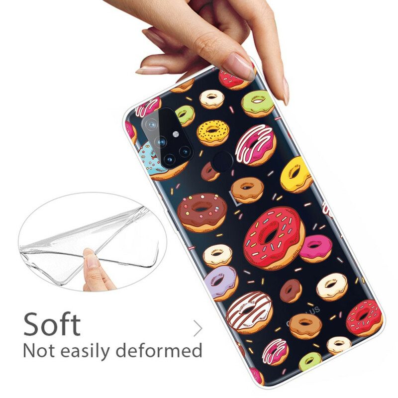 Skal För OnePlus Nord N10 Älskar Donuts