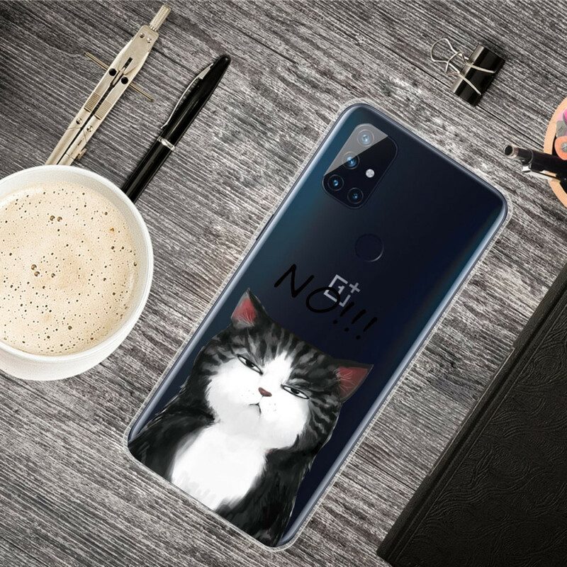 Skal För OnePlus Nord N10 Katten Som Säger Nej