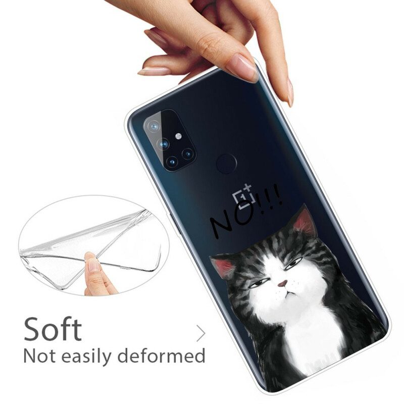 Skal För OnePlus Nord N10 Katten Som Säger Nej