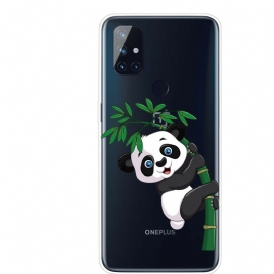 Skal För OnePlus Nord N10 Sömlös Panda På Bambu