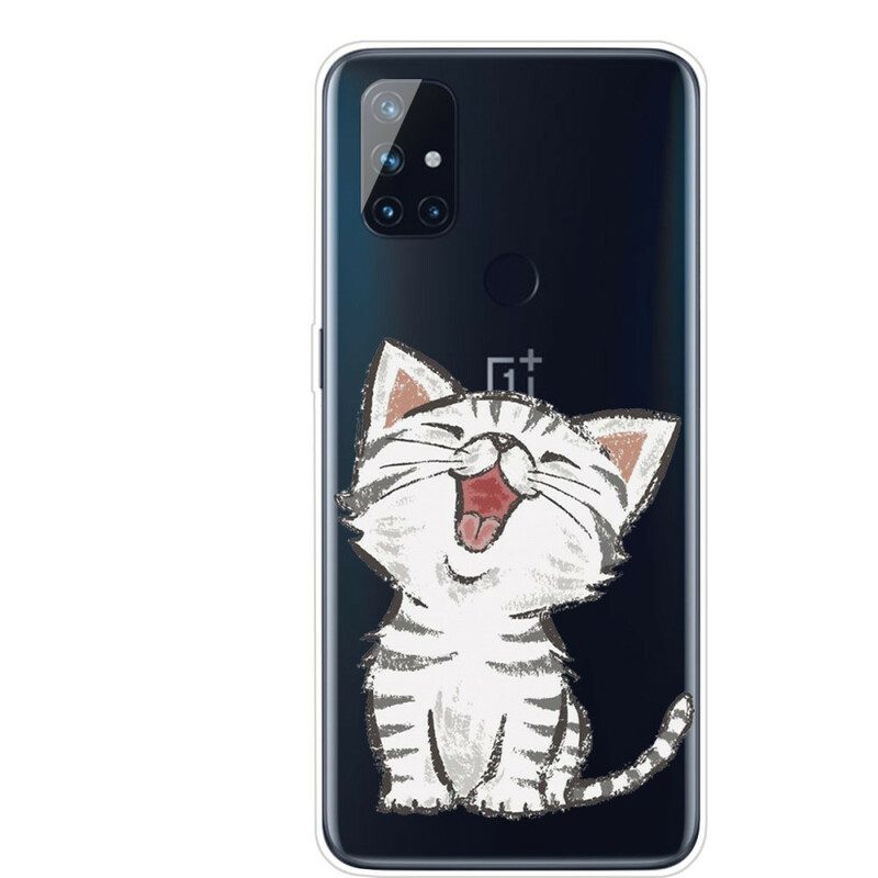 Skal För OnePlus Nord N10 Söt Katt