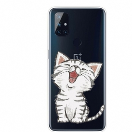 Skal För OnePlus Nord N10 Söt Katt