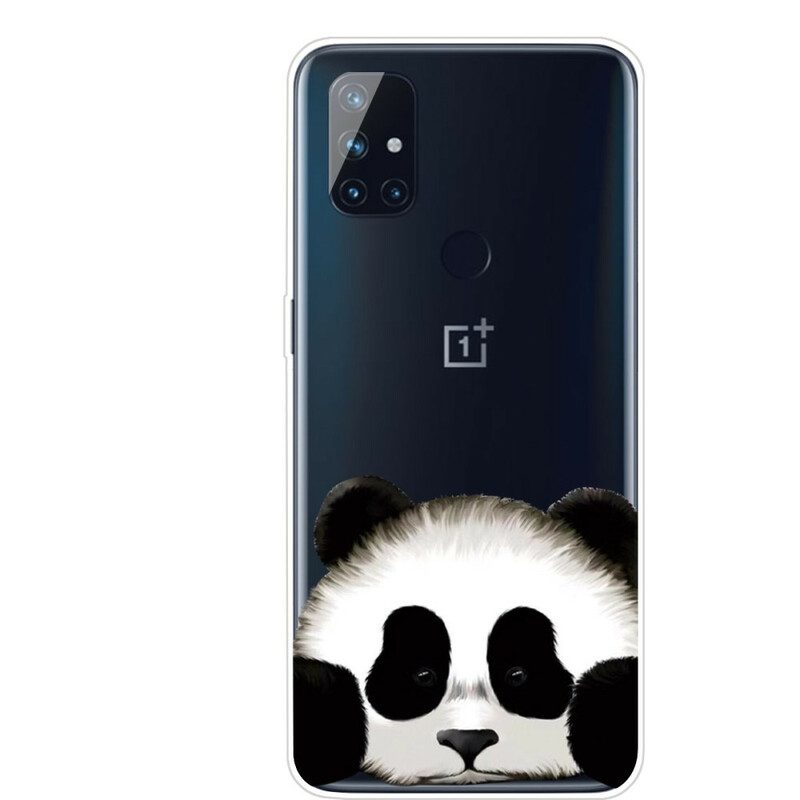 Skal För OnePlus Nord N10 Transparent Panda