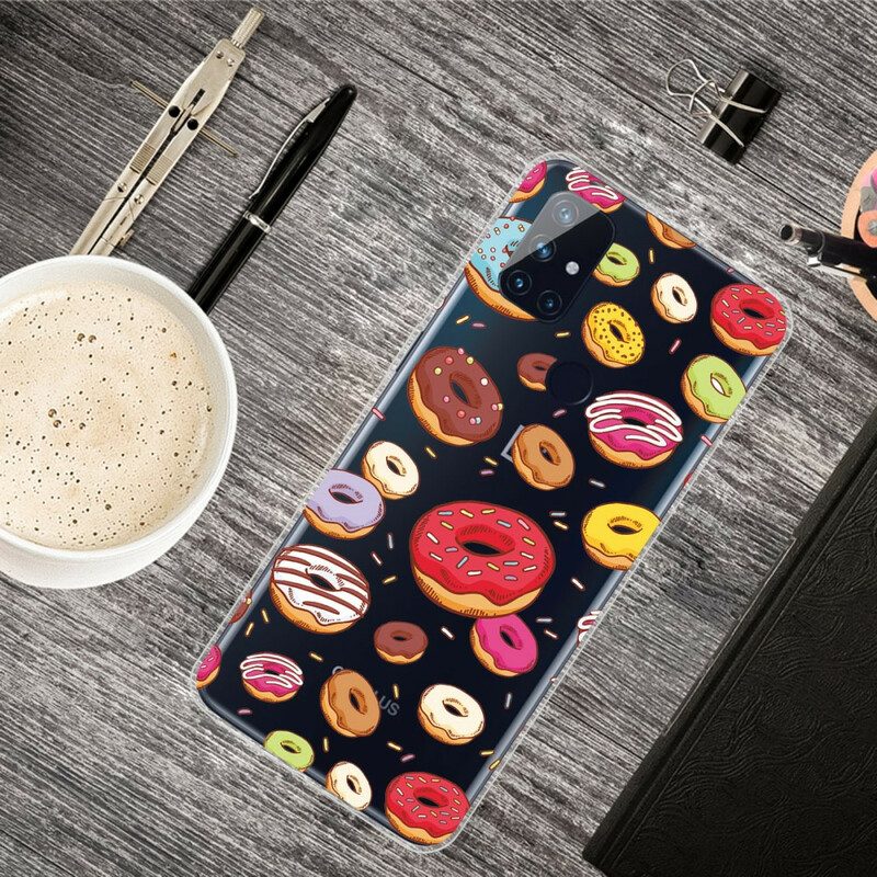 Skal För OnePlus Nord N100 Älskar Donuts