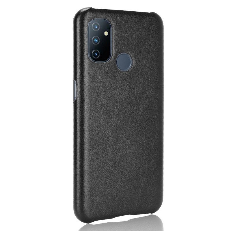 Skal För OnePlus Nord N100 Performance Litchi Lädereffekt