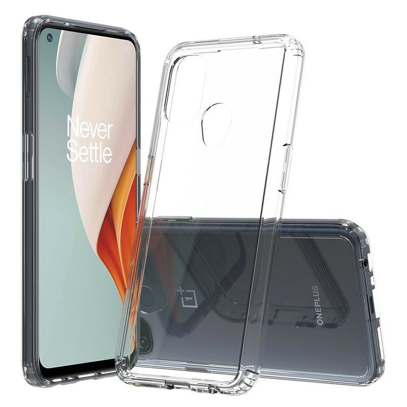 Skal För OnePlus Nord N100 Transparent Hybriddesign