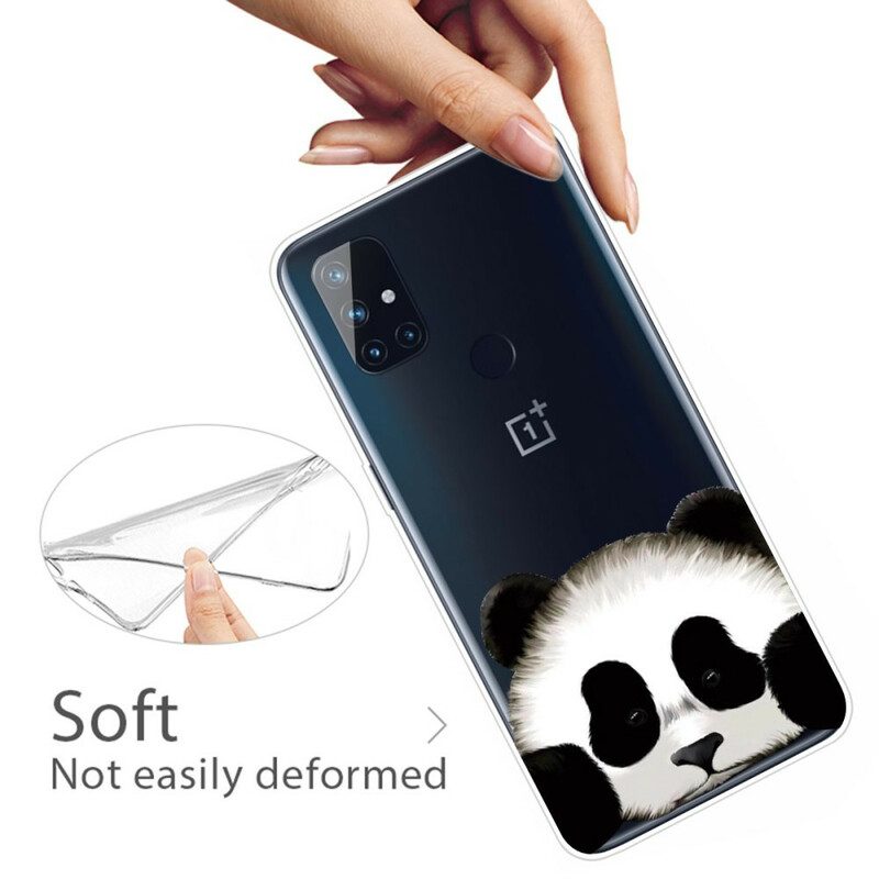 Skal För OnePlus Nord N100 Transparent Panda