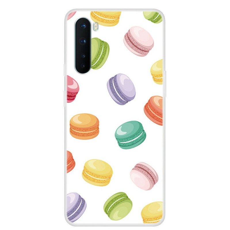 Skal För OnePlus Nord Söta Macarons