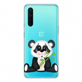 Skal För OnePlus Nord Transparent Sad Panda