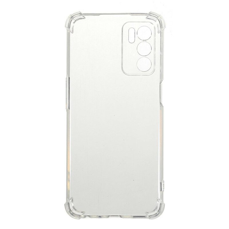 Skal För Oppo A16 / A16s Transparenta Förstärkta Hörn