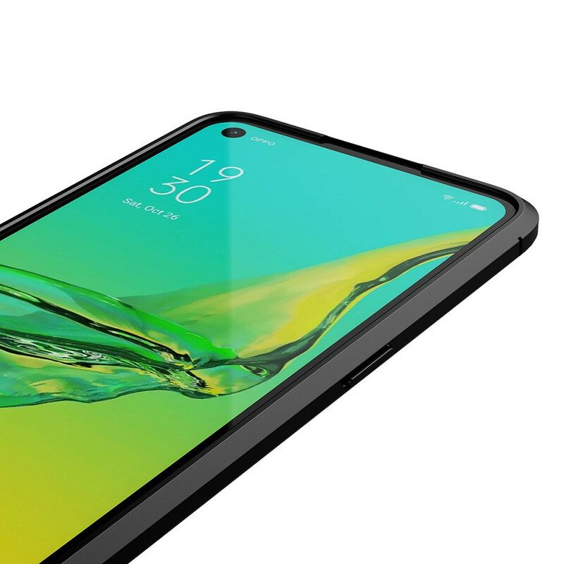 Skal För Oppo A53 / A53s Lichi-lädereffekt