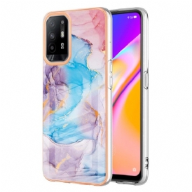 Skal För Oppo A94 5G Pastellmarmor