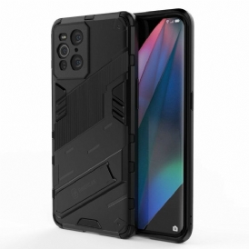 Skal För Oppo Find X3 / X3 Pro Hands Free Tvåpositions Avtagbart Stativ