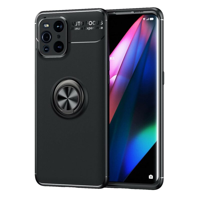 Skal För Oppo Find X3 / X3 Pro Roterande Ring