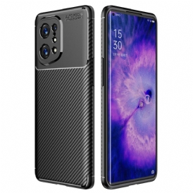 Skal För Oppo Find X5 Kolfiberslang