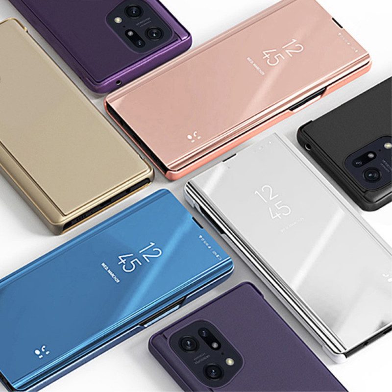 Skal För Oppo Find X5 Pro Spegel